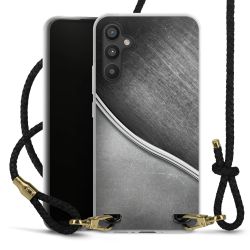 Carry Case Transparent Leather black/gold