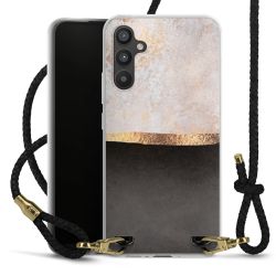 Carry Case Transparent Leather black/gold