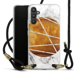 Carry Case Transparent Leather black/gold