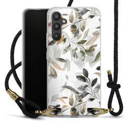 Carry Case Transparent Leather black/gold