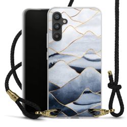 Carry Case Transparent Leather black/gold