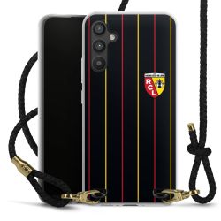 Carry Case Transparent Leather black/gold