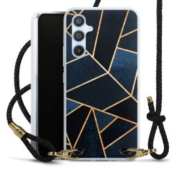 Carry Case Transparent Leather black/gold