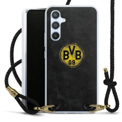 Carry Case Transparent Leather black/gold