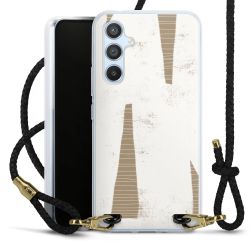 Carry Case Transparent Leather black/gold