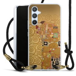 Carry Case Transparent Leather black/gold