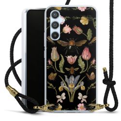 Carry Case Transparent Leather black/gold