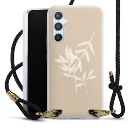 Carry Case Transparent Leather black/gold