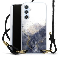 Carry Case Transparent Leather black/gold