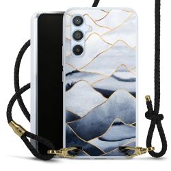 Carry Case Transparent Leather black/gold