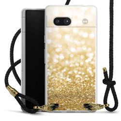 Carry Case Transparent Leather black/gold