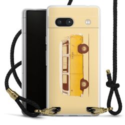 Carry Case Transparent Leather black/gold