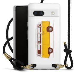 Carry Case Transparent Leather black/gold