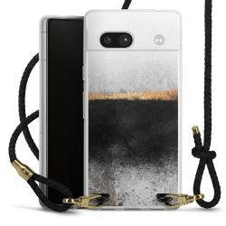 Carry Case Transparent Leather black/gold