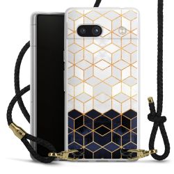 Carry Case Transparent Leather black/gold