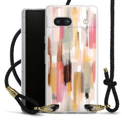 Carry Case Transparent Leather black/gold