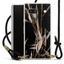 Carry Case Transparent Leather black/gold