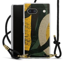 Carry Case Transparent Leather black/gold