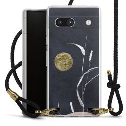 Carry Case Transparent Leather black/gold