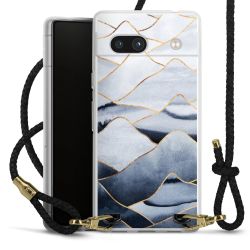 Carry Case Transparent Leather black/gold