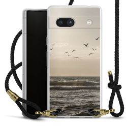 Carry Case Transparent Leather black/gold