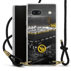 Carry Case Transparent Leather black/gold