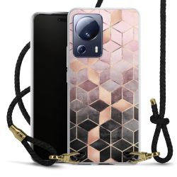 Carry Case Transparent Leather black/gold