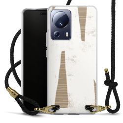 Carry Case Transparent Leather black/gold