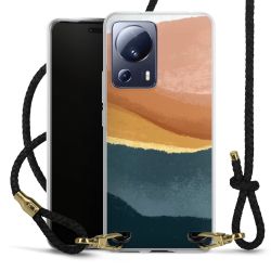 Carry Case Transparent Leather black/gold