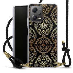 Carry Case Transparent Leather black/gold