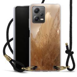 Carry Case Transparent Leather black/gold