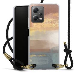 Carry Case Transparent Leather black/gold