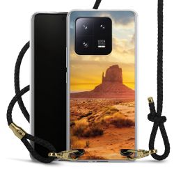 Carry Case Transparent Leather black/gold