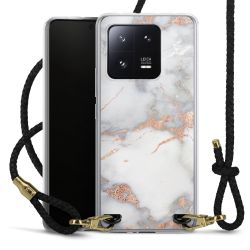 Carry Case Transparent Leather black/gold