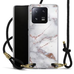 Carry Case Transparent Leather black/gold