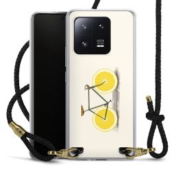 Carry Case Transparent Leather black/gold