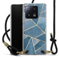 Carry Case Transparent Leather black/gold