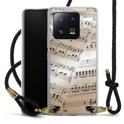 Carry Case Transparent Leather black/gold