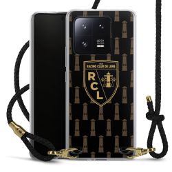 Carry Case Transparent Leather black/gold