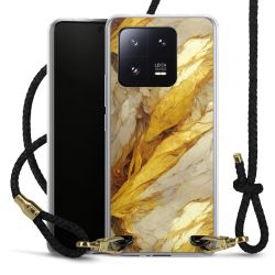 Carry Case Transparent Leather black/gold