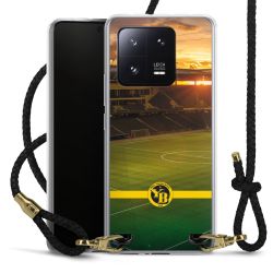 Carry Case Transparent Leather black/gold