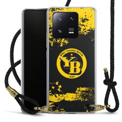 Carry Case Transparent Leather black/gold