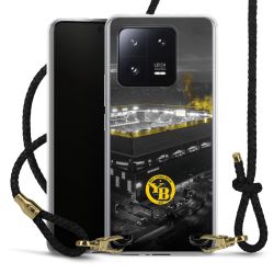 Carry Case Transparent Leather black/gold