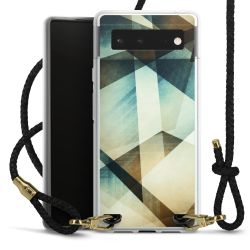 Carry Case Transparent Leather black/gold