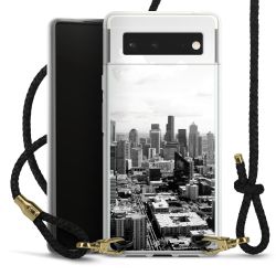 Carry Case Transparent Leather black/gold