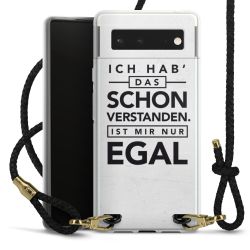 Carry Case Transparent Leder schwarz/gold