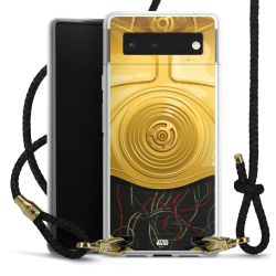 Carry Case Transparent Leather black/gold