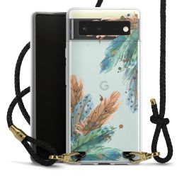 Carry Case Transparent Leather black/gold