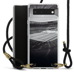 Carry Case Transparent Leather black/gold