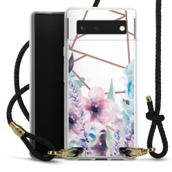 Carry Case Transparent Leather black/gold